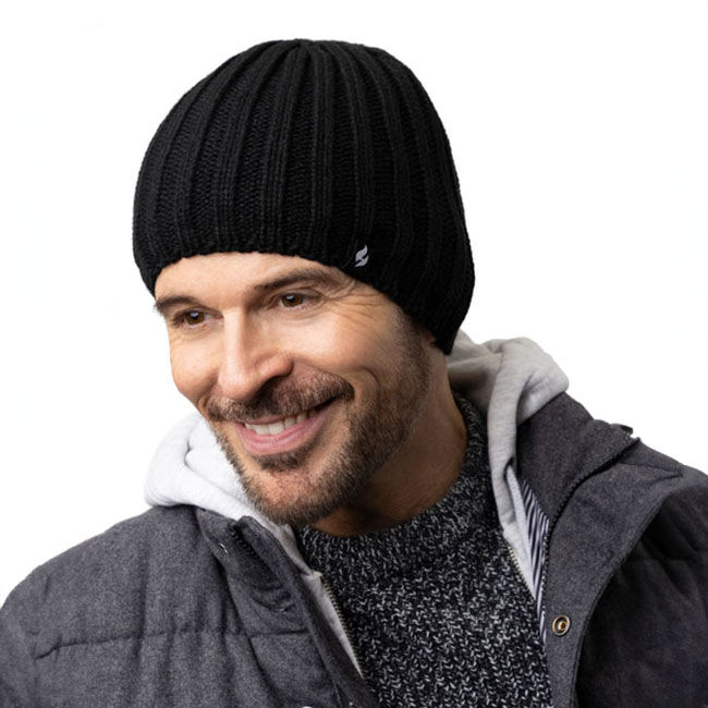 Heat Holders Men's Hudson Fine Rib Hat image number null