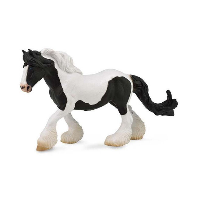 CollectA by Breyer Black and White Piebald Gypsy Mare image number null