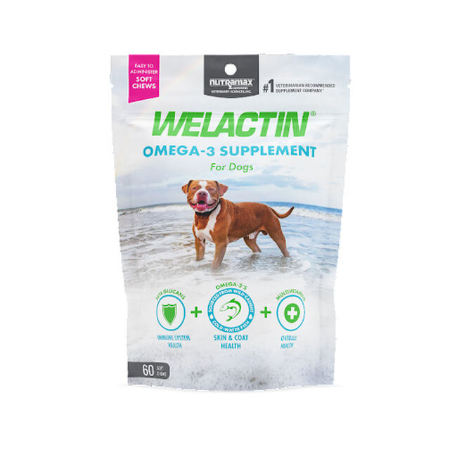 Welactin Omega-3 Canine Supplement Soft Chews image number null