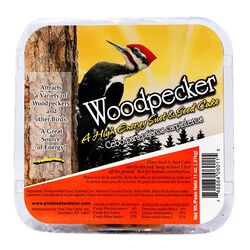 Pine Tree Farms Birdwatcher's Best Suet Cake - Woodpecker Blend - 11 oz