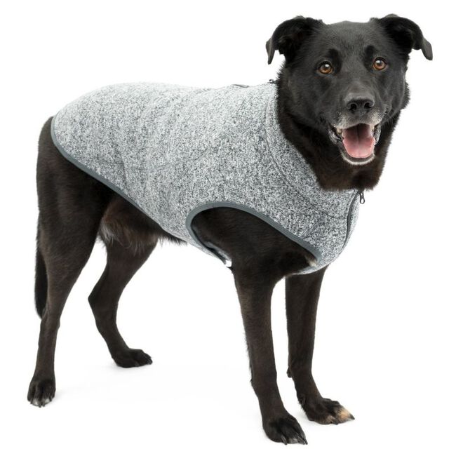 Kurgo K9 Core Dog Sweater - Heather Black image number null