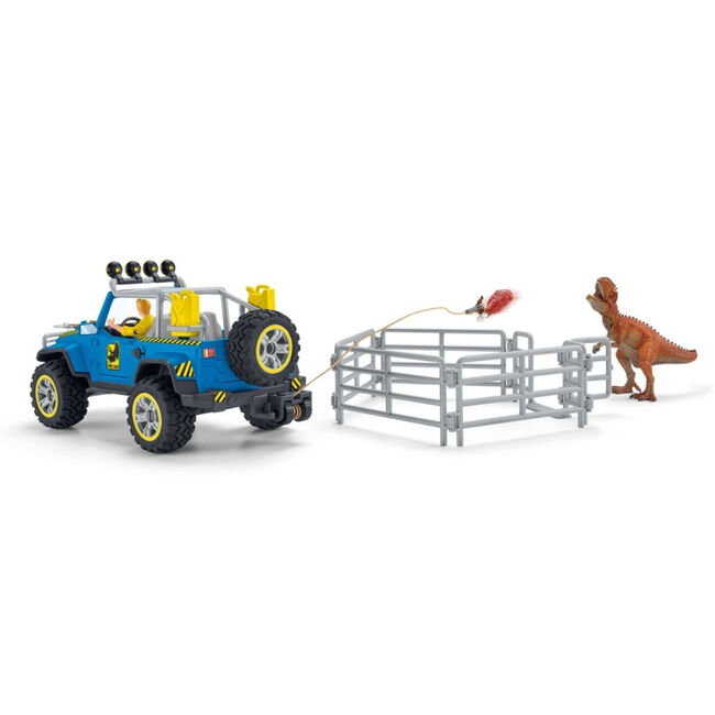 Schleich Off Road Vehicle with Dino Outpost image number null