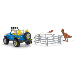 Schleich Off Road Vehicle with Dino Outpost