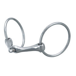 Weaver All Purpose Ring Snaffle Bit with 3" Rings