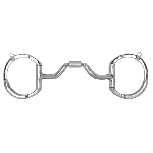 Myler Eggbutt Snaffle Bit With Hooks MB 33 Mouth image number null