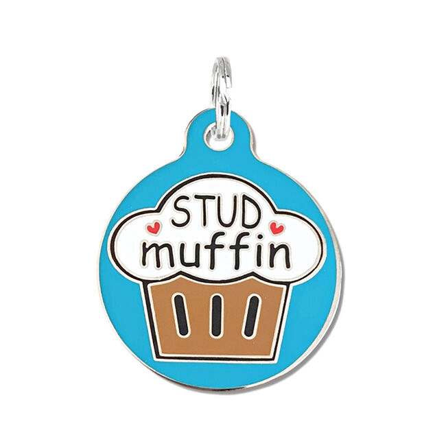 Bad Tags Dog ID Tag - Stud Muffin image number null