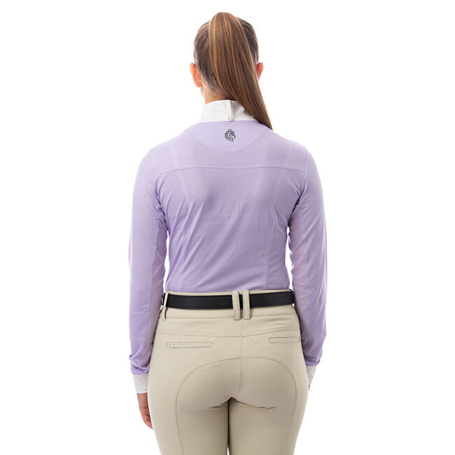 Equinavia Women's Martha Long Sleeve Show Shirt - Lavender image number null