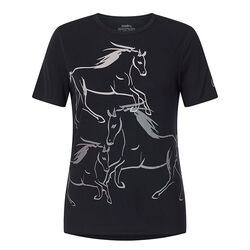 Kerrits Women's Liberty Horse Tee - Black