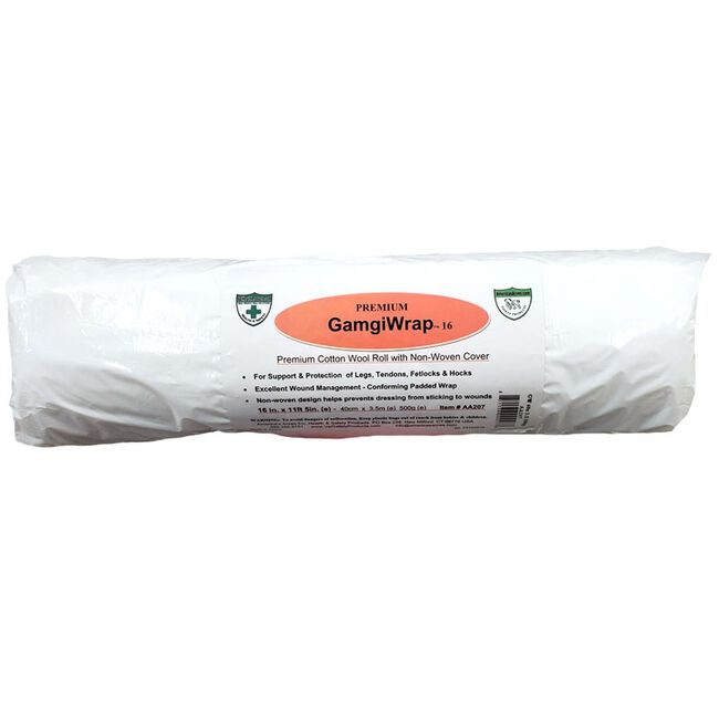 America's Acres GamgiWrap 100% Wool Padding with Non-Woven Cover - 16" image number null