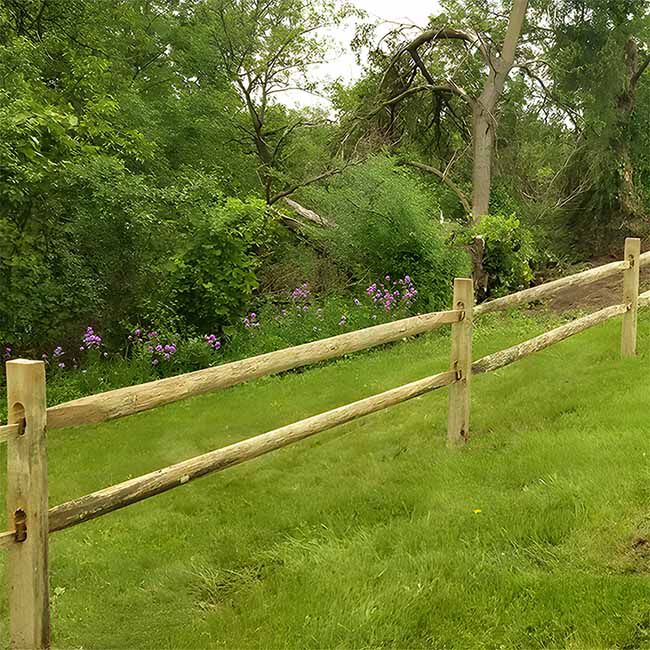 American Timber and Steel Split Rail Fencing image number null