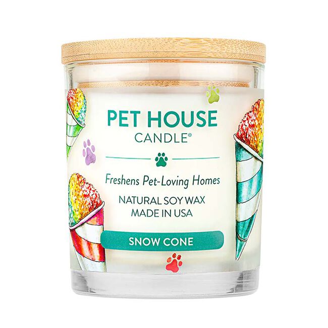 Pet House Candle Jar - Snow Cone - Closeout image number null