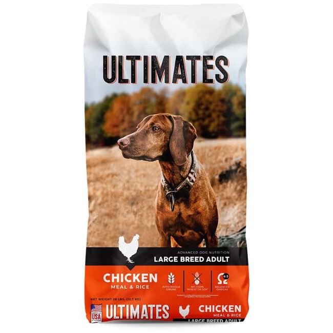 Ultimates Chicken Meal & Brown Rice Large Breed Adult Dry Dog Food image number null