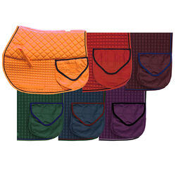 PRI Cotton Square Double Back Trail Riding Pad with Pocket