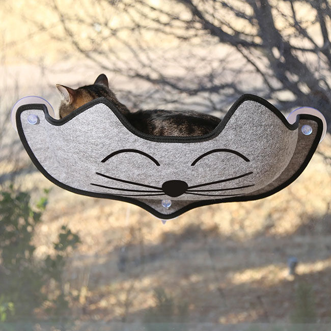 K&H Pet EZ Mount Kittyface Window Bed image number null