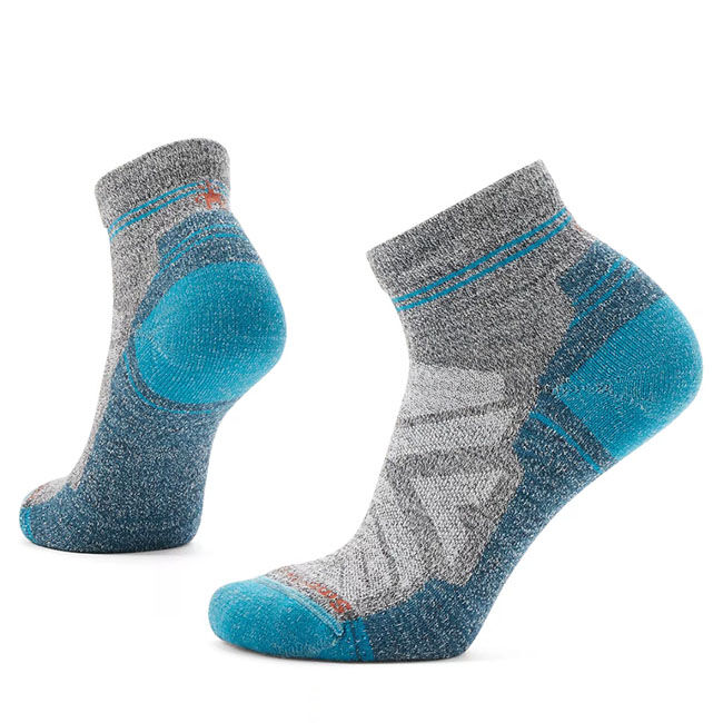 Smartwool Women's Hike Ankle Socks - Light Cushion - Ash/Charcoal image number null