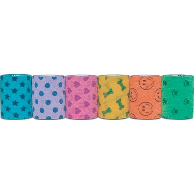 Petflex Petpack Multi Colored 2" Bandage - Assorted image number null