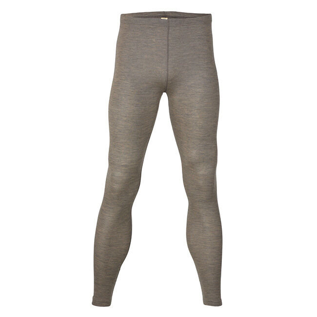 Engel Men's Wool/Silk Blend Leggings - Walnut Melange image number null
