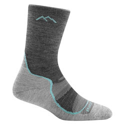Darn Tough Women's Light Hiker Micro Crew Lightweight Hiking Sock - Slate