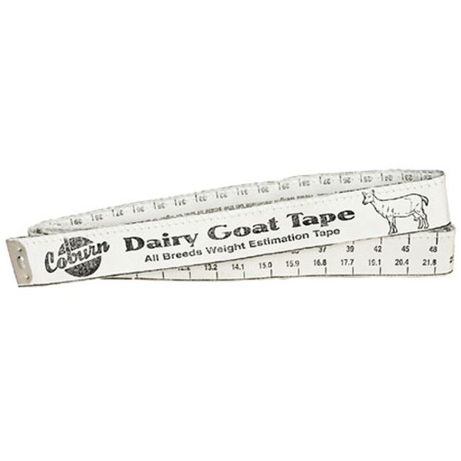 Coburn Dairy Goat Weight Tape The Cheshire Horse