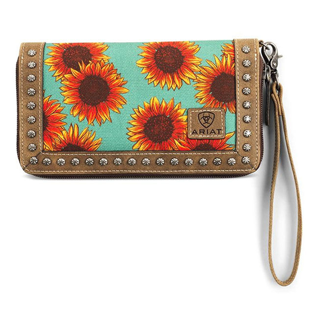 Ariat Clutch Wallet - Sunflower image number null
