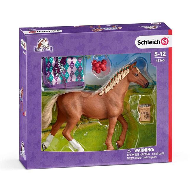 Schleich English Thoroughbred with Blanket image number null
