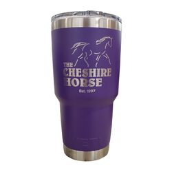 The Cheshire Horse YETI Rambler 30 oz Tumbler - Peak Purple
