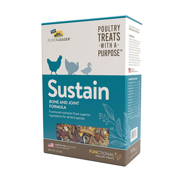 FlockLeader FUNctional Poultry Treats - Sustain - Bone and Joint Formula image number null