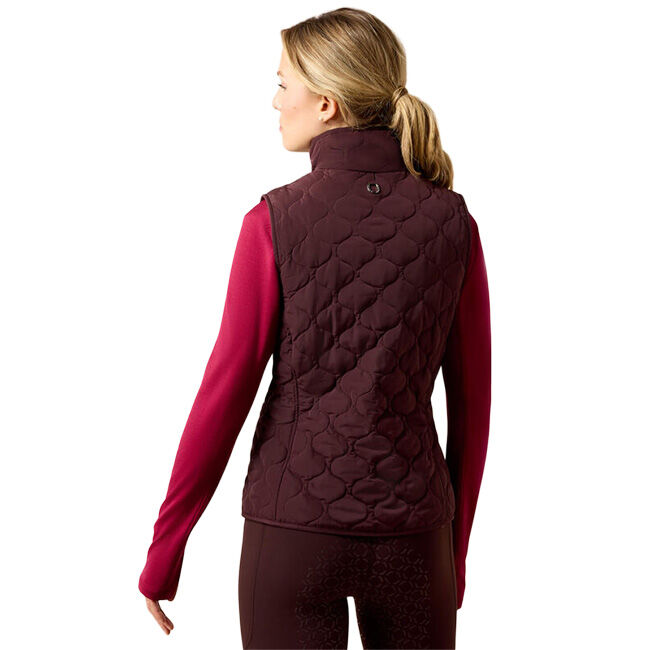 Ariat Women's Ashley 2.0 Insulated Vest - Chocolate Plum image number null