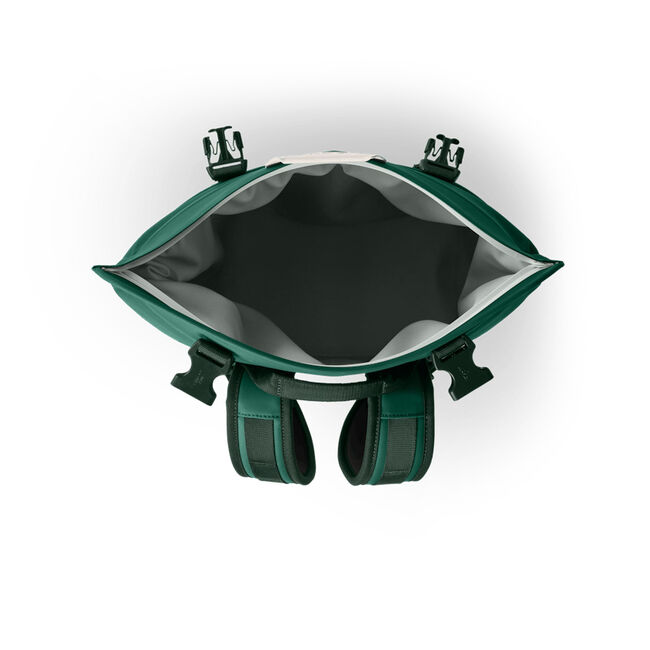 YETI Hopper M12 Soft Backpack Cooler - Black Forest Green image number null