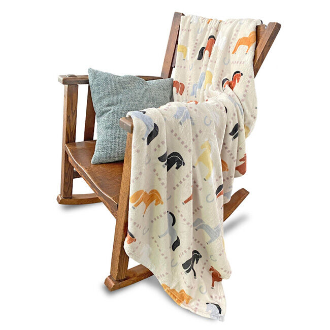 Kelley and Company Throw Blanket - Pony Palisade image number null