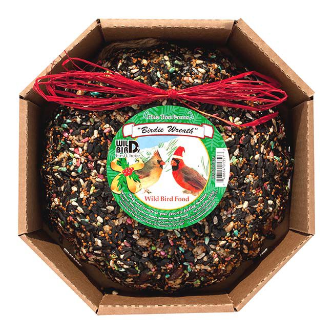 Pine Tree Farms Holiday Birdie Wreath image number null