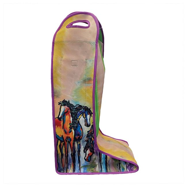 Art Of Riding Boot Bag - Friends in Color image number null
