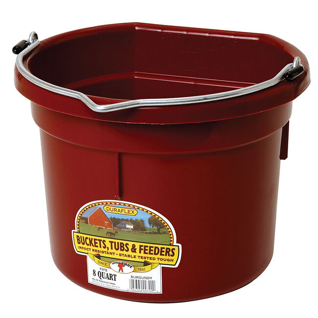 Little Giant DuraFlex Flatback Bucket - 8-Quart Capacity image number null
