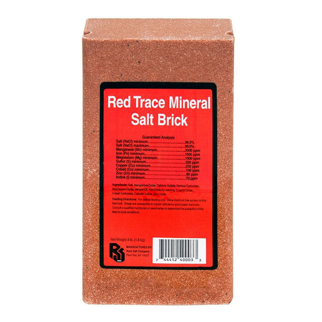 Roto Red Trace Mineral Salt Block image number null