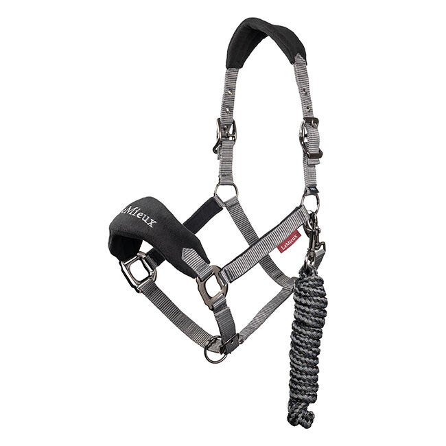 LeMieux Vogue Halter & Lead Rope - Black image number null