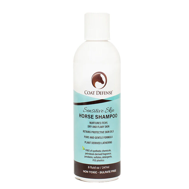 Coat Defense Sensitive Skin Shampoo for Horses The Cheshire Horse