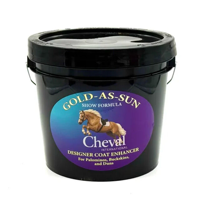 Cheval Gold-As-Sun Coat Enhancer - Show Formula - 7 lb image number null