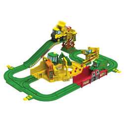 TOMY John Deere Johnny Tractor and the Magical Farm Vehicle Playset