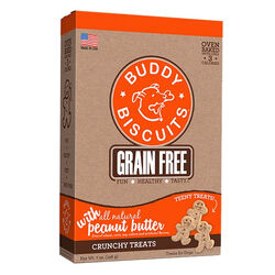 Buddy Biscuits Grain-Free Oven Baked Biscuits - Peanut Butter - 14 oz