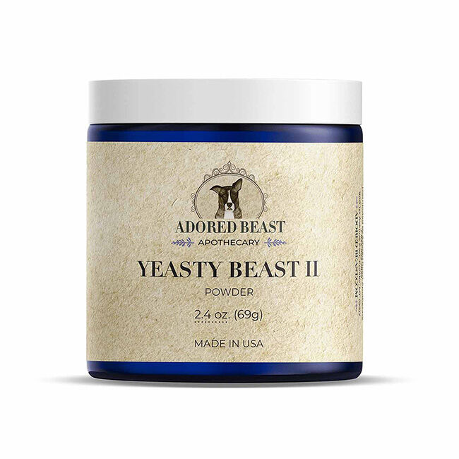 Adored Beast Apothecary Yeasty Beast II - Supplement Powder for Dogs - 2.4 oz image number null