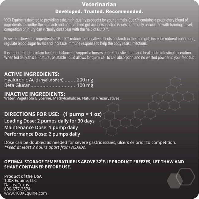 100X Equine Gut X Daily Digestive Support The Cheshire Horse