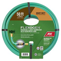 Ace Hardware Flexogen 5/8" x 50' Heavy Duty Premium Grade Garden Hose