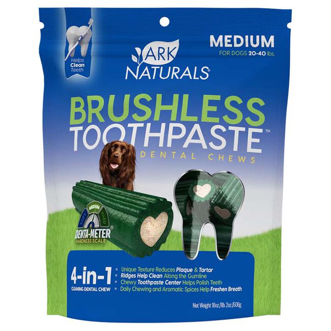 Ark Naturals Brushless Toothpaste - Dental Chews for Dogs image number null