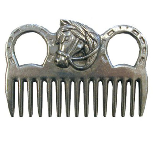 Intrepid Horse Head Aluminum Mane Comb The Cheshire Horse