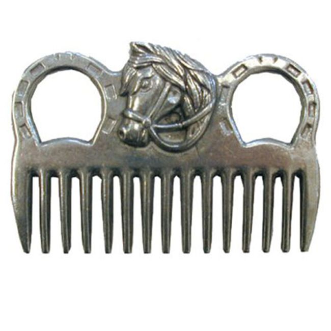 Intrepid Horse Head Aluminum Mane Comb image number null