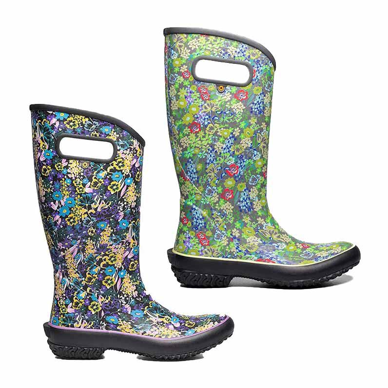 BOGS Women s Night Garden Rain Boots Closeout