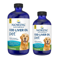 Nordic Naturals Pet Cod Liver Oil Supplement - Liquid