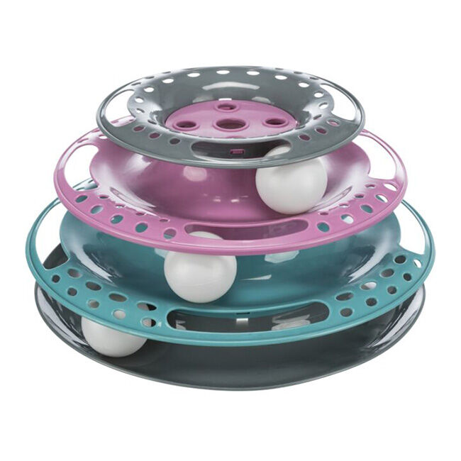 Trixie Catch the Balls - Indoor Interactive Cat Track Toy - Multicolor image number null