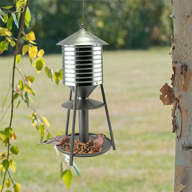 Woodlink Rustic Farmhouse Water Tower Feeder - 2.5 lb Capacity image number null