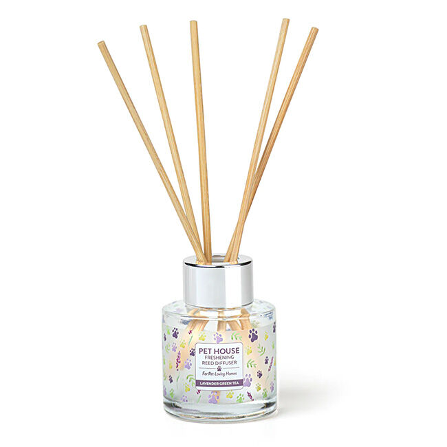 Pet House Candle Reed Diffuser - Lavender Green Tea image number null